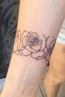 Tattoo uploaded by Kandace Rose  Dainty  Feminine Arm Band  Tattoodo