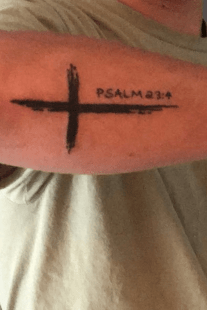 Cross and Psalm 23:4 