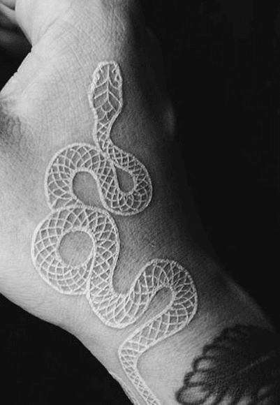 Black  White Snake Tattoos By Mirko Sata  FREEYORK