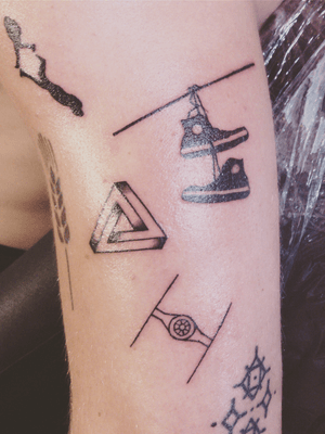 4 tattoos
