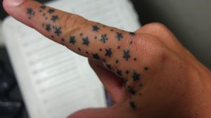 My finger tats!