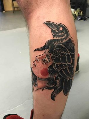 Tattoo by ghost and anchor tattoo