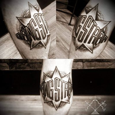 GangStarr logo I had done a while ago. #GangStarr #hiphop #Guru #DJpremier #music #TheChainAndTheStar