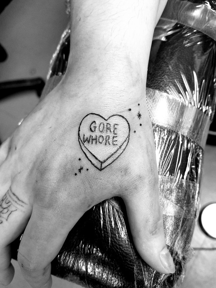 Tattoo uploaded by Malissia • Gore whore / Rob Zombie tattoo • Tattoodo