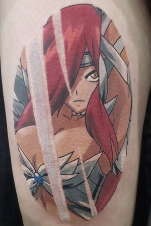 Had a Blast with this #erzascarlet wearing her #heavenswheelarmor from #fairytail I would love to do more like this!Artist: Nic MannShop: Sacred Expressions @sacredexpressionsgrMade with @worldfamousink @hivecaps @fkirons @craveinktherapy @saniderm @electrumsupply @criticaltattoosupply  @allegoryink @blackclaw @empireinks#sacredexpressions #tattoo #tattooed #tattoosbynicmann #ink #inked #inkedup #shapecraft #tattoosnob #tattoostudio #tattoolife #grandrapidstattooer #grandrapidstattoo #michigantattooers #erza #animetattoo #animetattoos #videogametattoo #videogametatts #otaku #otakutattoo