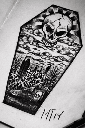 Death 💀 coffin ⚰️ 