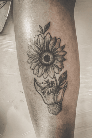 Tattoo by ollo dotted ink