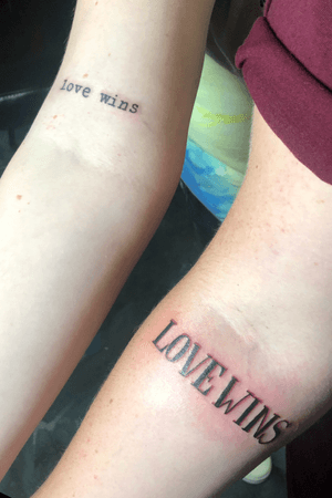 #typewriterfont #letters #sisters #matchingtattoos 
