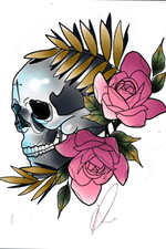 New neo traditional witch available to be tattooed. Based in reading uk. Please message to book this in :) perfect for thigh. #tattooartist #neotraditional #Berkshire #uk #ukartist #reading #colour #skulltattoo #neotraditionaltattoo 