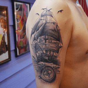 Ship tattoo