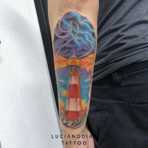 Land ahoy!#lighthouse #neotrad #neotraditional