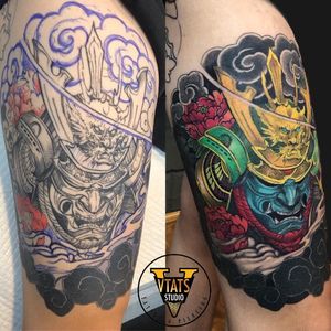 Cover color for guys......#quangvuart #Goldenlionteam #sutuvangsupply #radiantcolorink #soulofcolor #soulofdarkness #stelcilswalow #unique #sonen#tattoohanoi #hanoitattoo #vtatsstudio #tattooshop #covertattoo #traditionnaltattoo #customertattoo #vietnamtattoo #tattooist #tattooed #irezumism #instagood #thebesttattoovietnam- - - - - - - - - -C O N T A C T U S :📍 Address: 3th Floor , 12 Cho Gao St, Hoan Kiem Dist, Ha Noi📍 Địa Chỉ: Tầng 3, 12 Chợ Gạo, Hoàn Kiếm , Hà Nội🗓 Booking : 090.381.1866📌 Instagram http://www.instagram.com/quangvu2807/📎 FB : https://www.facebook.com/artist.quangvu📧 Email : Vtats.studio@gmail.com📌https://vtatsstudiotattoopiercing. @ Vtats Studio Tattoo & Piercing