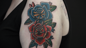 Traditional flower cover up. 