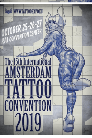 15th Amsterdam tattoo convention 2019 Oct. 25-27 