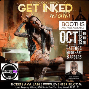 Get inked Miami Oct. 11-13 