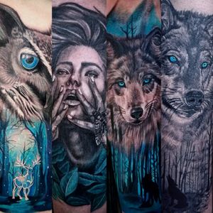 Color or black and grey?😊 I love color tattoos, but combining both works great too.......................................#tattoos #inkedgirls #darkart #inkig #ink_ig #tattooedguys #tattooed #tattooartist #tattooart #blackandgreytattoo #colortattoo #realism #realistictattoo #colortattoos #tattoolife #ink #inked #inklife #inkspiration #inkspiringtattoo #martitattoo #art #melbourne #melbournetattoo #skinartmag @fkirons @fusion_ink #inkstinctsubmission  