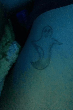Small ghost tatto 