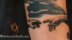 Adam and god’s hands tattoo