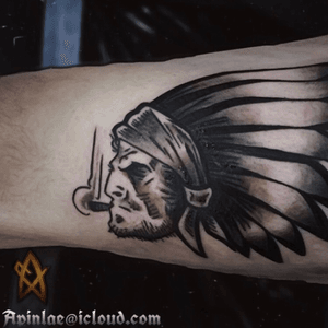 Native american tattoo