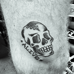 #traditional #skull #tattoo