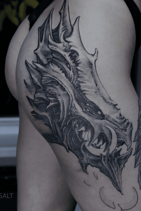 Tattoo from Roma Saenko