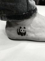 Panda #bogota #tattooart #tinytattoo 