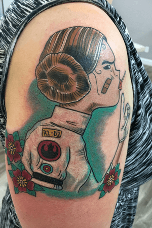 Traditional Star Wars tattoo 