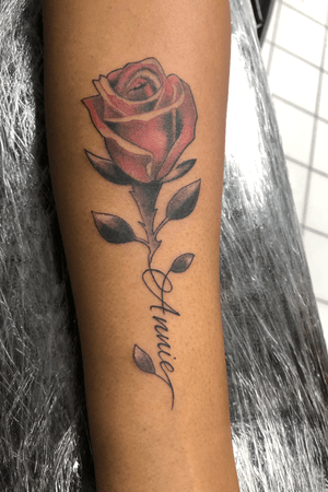 Rose and Stem Name done 