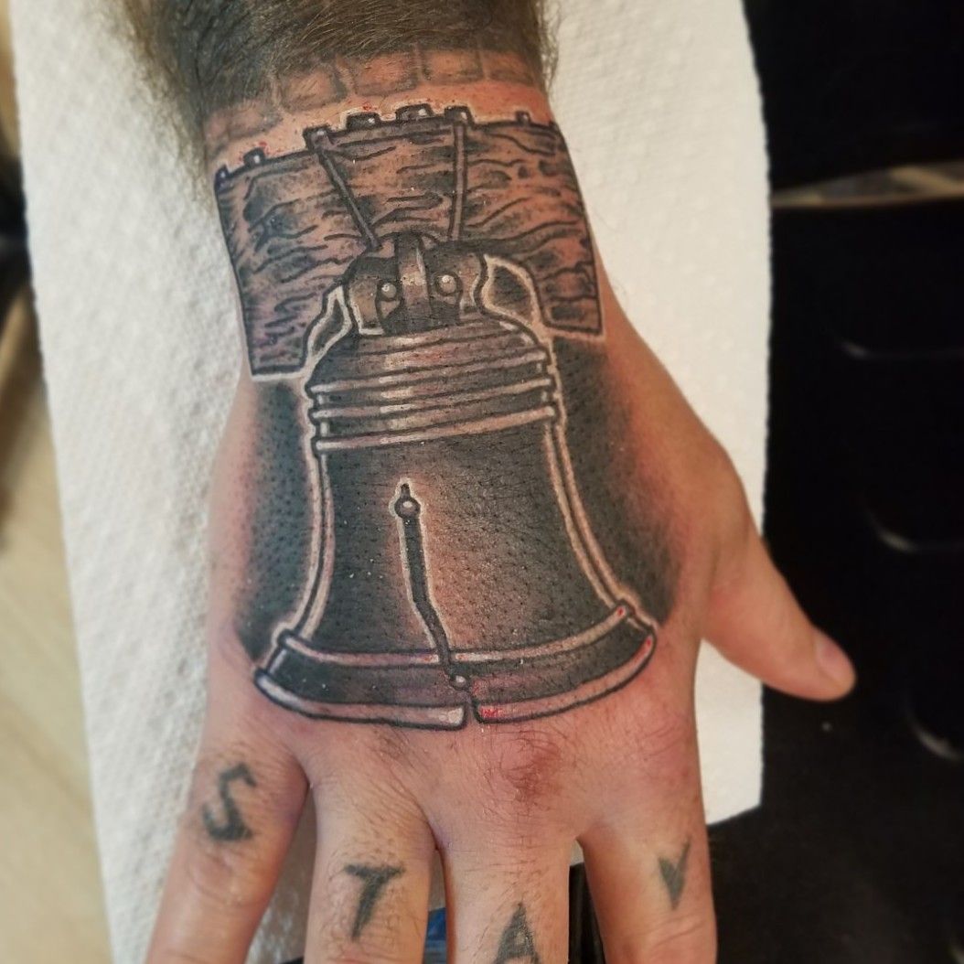 Liberty Bell Tattoo  History tattoos Patriotic tattoos Sleeve tattoos
