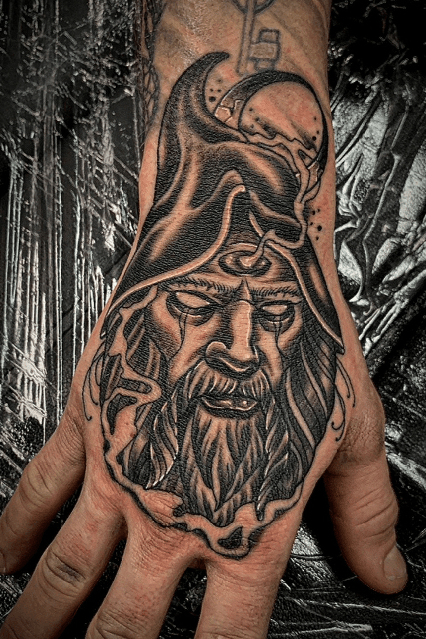 wizard tattoo Archives  Visions Tattoo and Piercing