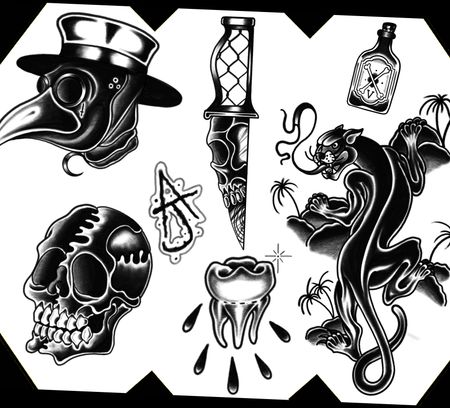 Flash tattoo