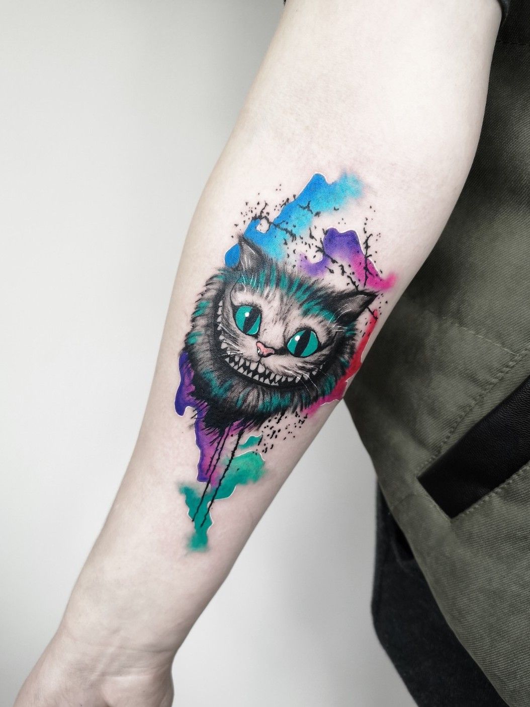 ᴀᴅʀɪᴀɴ ᴄɪᴇʀ  Tattoo Artist on Instagram Cheshire Cat at morioccultum   tattooarmour intenzefamily fkirons fkironsproteam fkironsxion  balmtattoo kwadron
