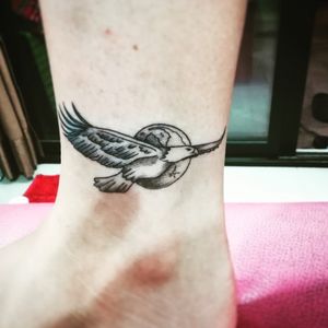 Thank you my customer. 🙏 🙏​🙏​🙏​🙏​🙏​🙏#art #artwork #artist_community #tattoo #tattoos #tatuaje #tattooart #tattooartist #ink #inked #potn #potd #bangkok #udomsuk #asiantattoo #asianart  #eagletattoo #eagles #smalltattoo​ #minimal​ #minimaltattoo​