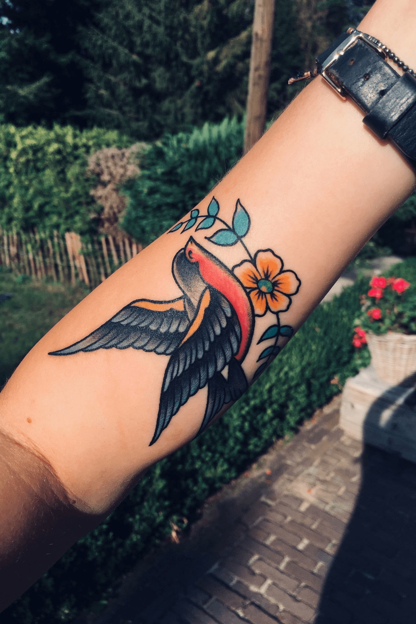 Bird Tattoo Design Woodpecker Instant Download Printable  Etsy Australia