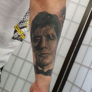 Healed tattoo by Johnny.