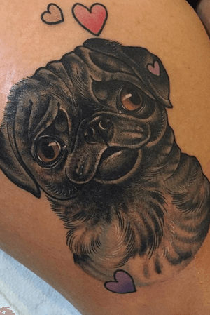 Pug I made in 2016. For appointment info email me at toriewartooth@gmail.com #pug 