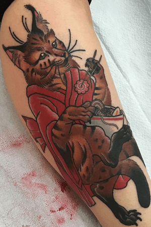 Started in 2017? Finished in 2018?? For appointment info email me at toriewartooth@gmail.com #cat #ramen 