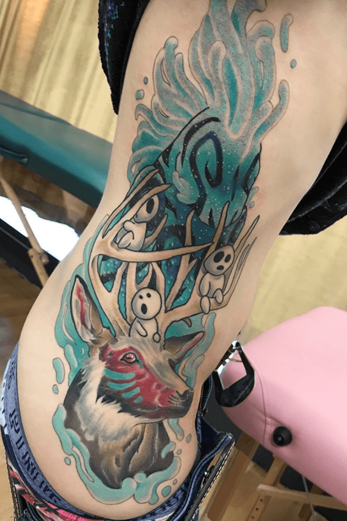 Forest Spirit tattoo by Todryk Tattoo  Photo 15281