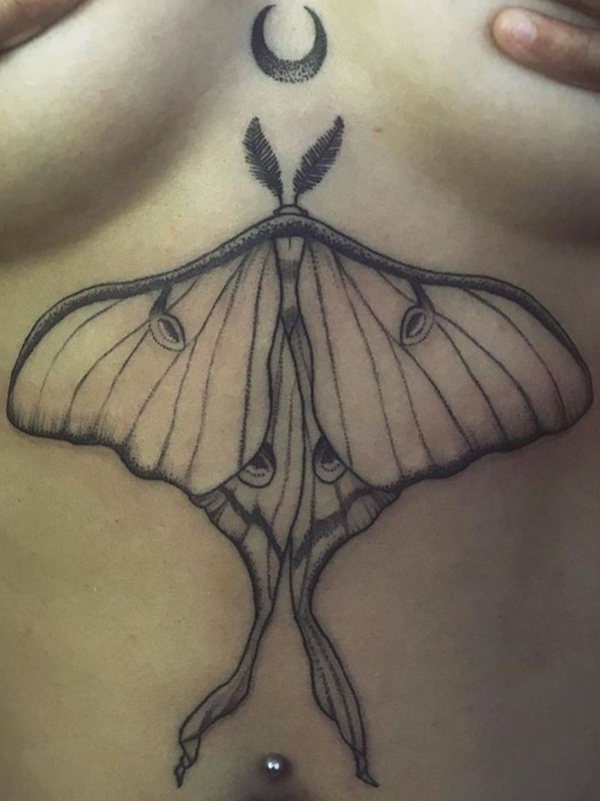 Luna Moth hand  Altered Skin Tattoos  Body Piercing  Facebook