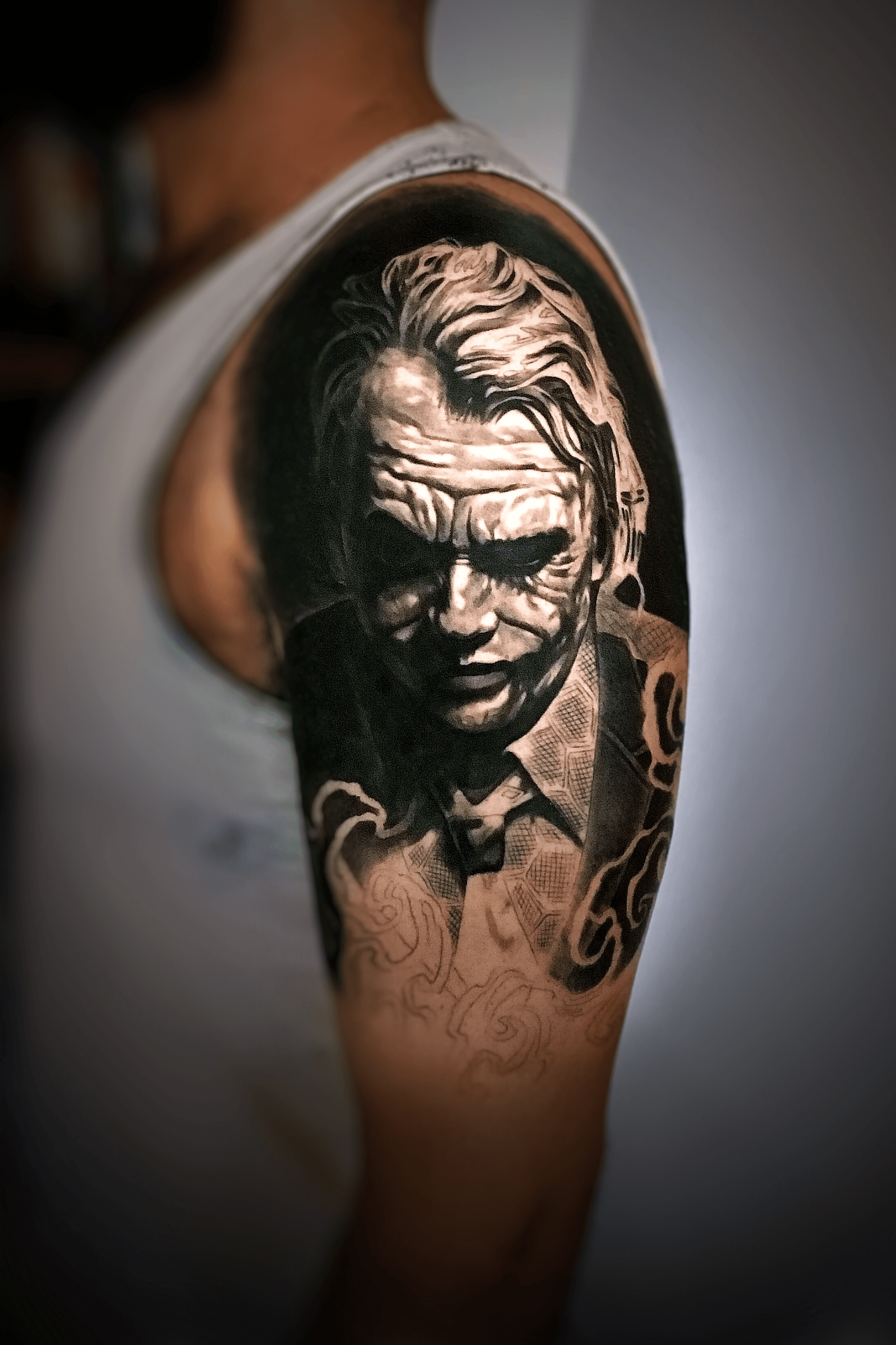 30 Awesome Heath Ledger Joker Tattoos