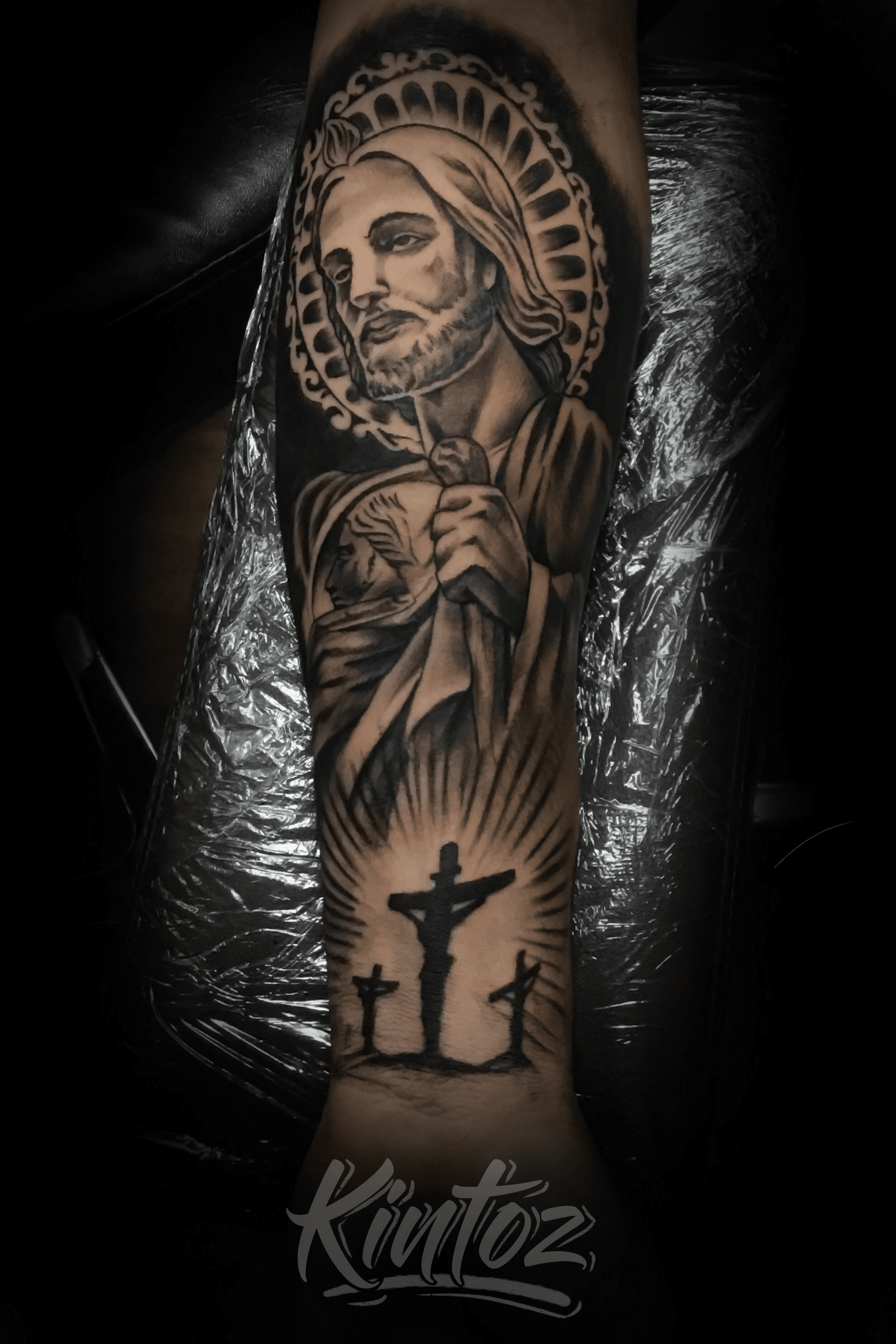 San Judas Tattoo  Jacob J Ink  YouTube