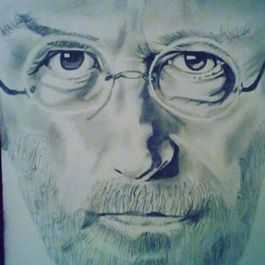 Steve jobs freehand design for a friend, drawn by me