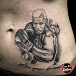 #tattoo #tattooart #tattooartist #czechtattoo #realistic #boxing #tyson #miketyson #blackandgrey