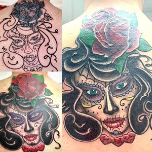Day of the dead cover up
