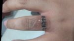 Anniversary / family / weddingband tattoo #familytattoo #weddingtattoos #ringtattoo #ring #linework #letteringtattoo #tatuajedefamilia #familia #tatuajedeanillo #anillotatuaje #tatuajelineas #lineas #bandamatrimonial #Zenkyink #zenkyinktattoo #tattoos #blackink 🇲🇽Juárez, Chihuahua México 🇲🇽 6561318305 Tattoodo.com/Zenkyink Fb.com/Zenkyink Instagram @zenkyink