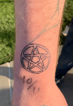 Pentagram of light and protection 