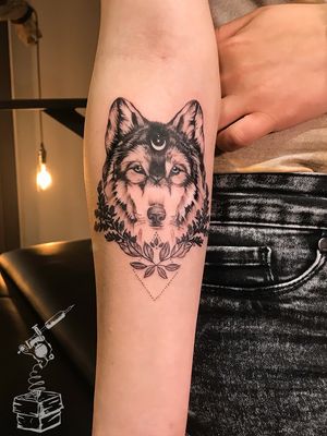 Wolf tattoo