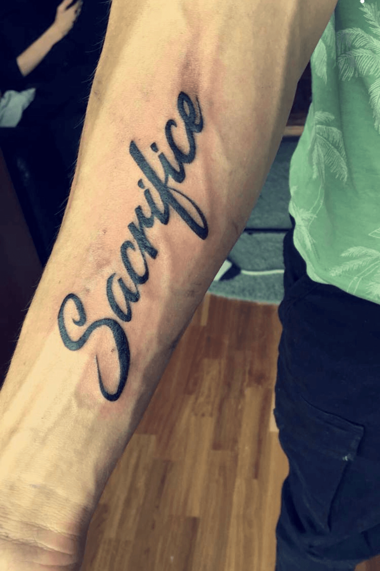Sacrifice Free Hand Tattoo By  Good Times Tattoo  Facebook