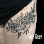Black and gray roses 