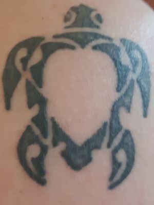 My first Tattoo I got from an artist in Fiji and I don't know his name